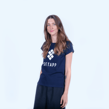 Setapp Big Logo Women's Navy T-Shirt